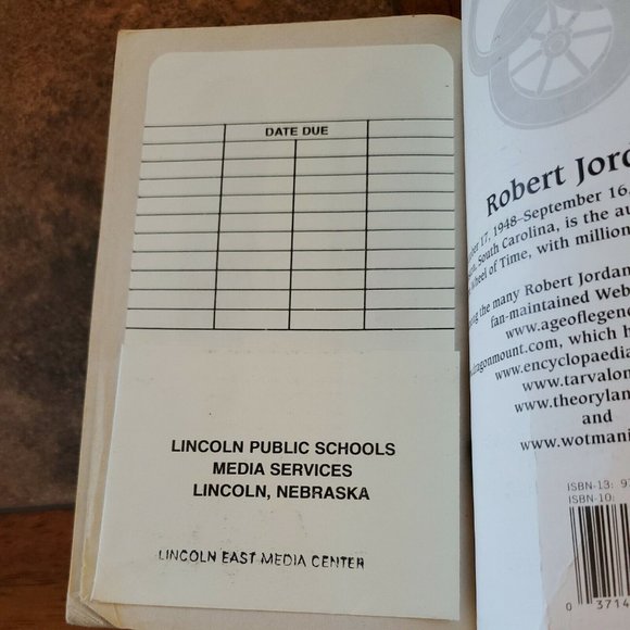 Wheel Of Time #3 The Dragon Reborn Robert Jordan Mass Market Paperback 1st Ed. - Picture 9 of 9